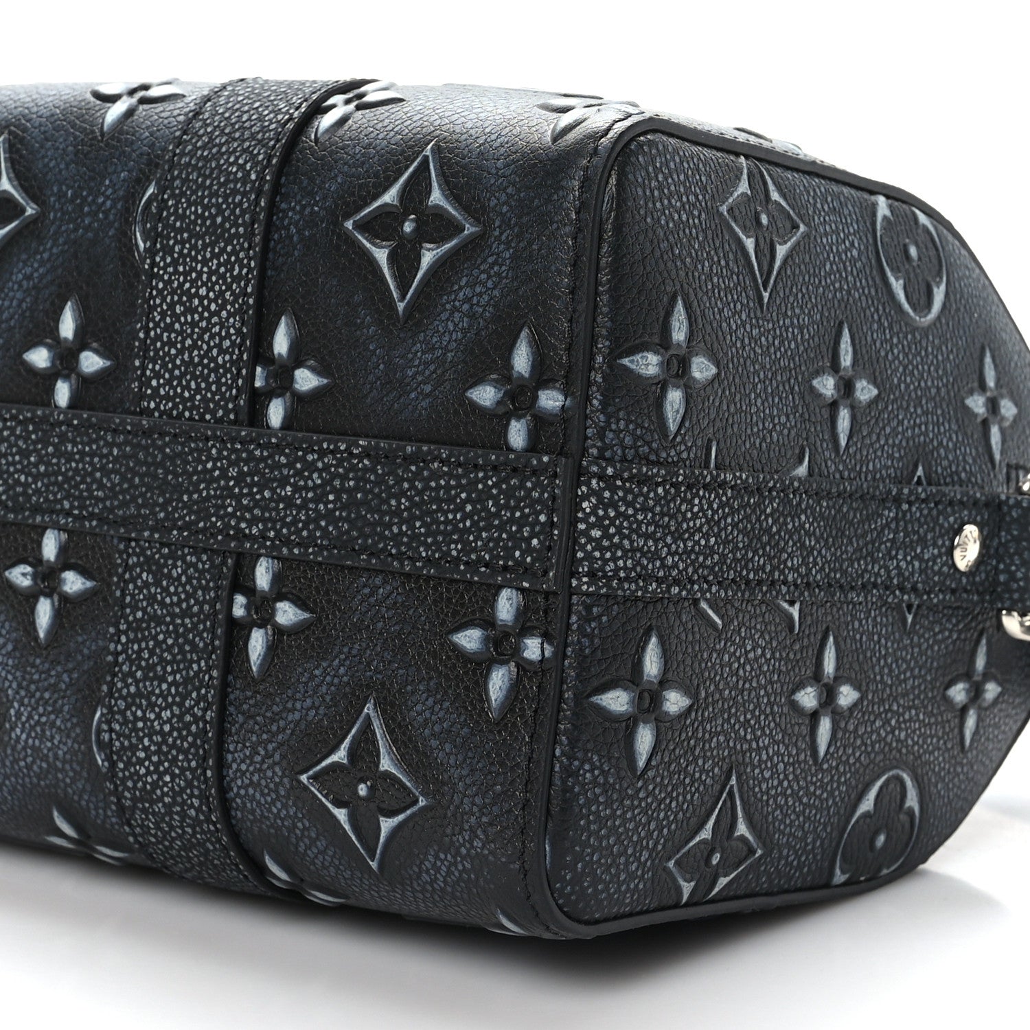 Louis Vuitton Cowhide Faded Monogram City Keepall Charcoal 8 of 8