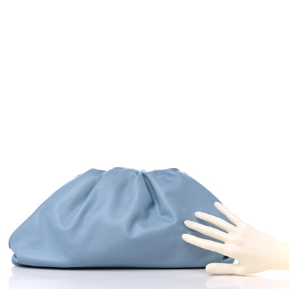Bottega Veneta Smooth Butter Calf The Pouch Oversized Clutch Ice 2 of 10
