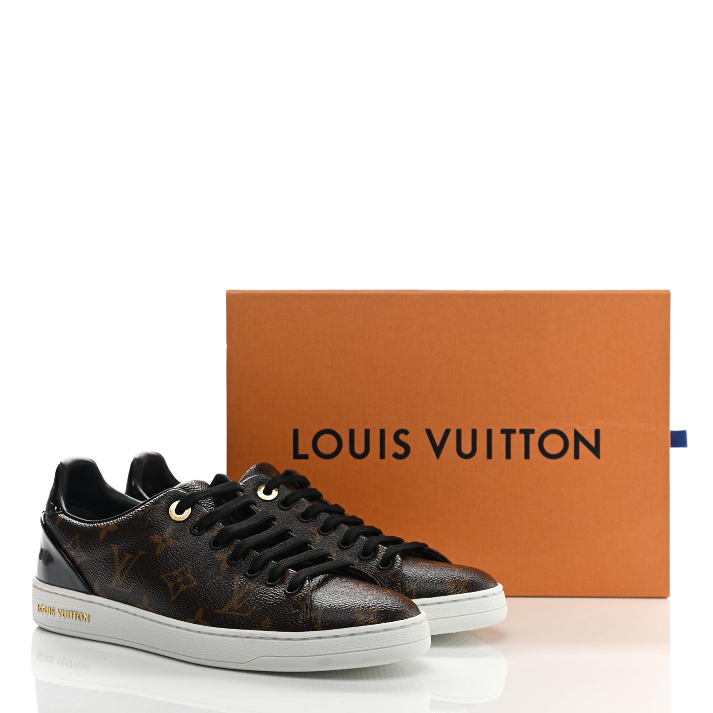 Patent Monogram Frontrow Sneakers 37.5