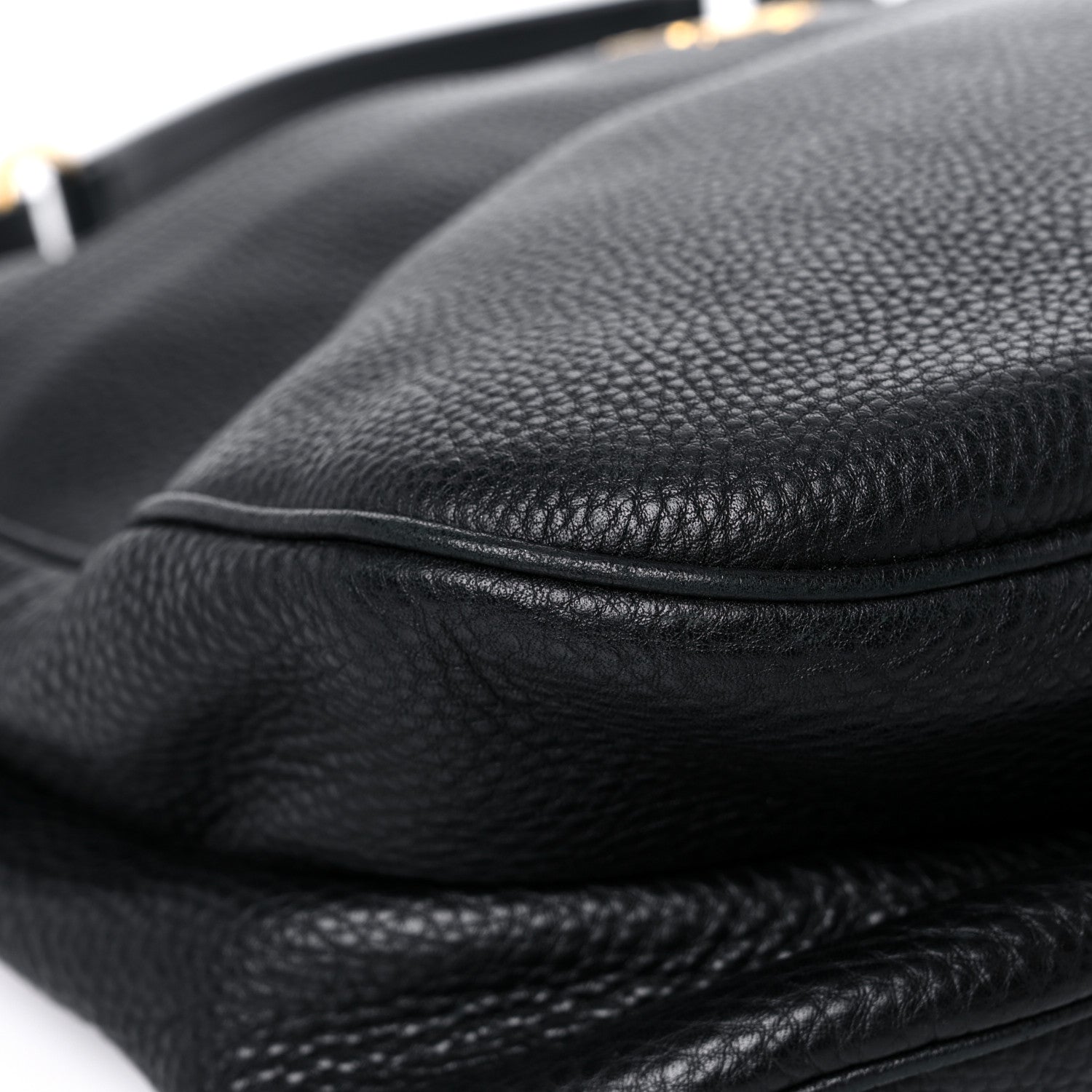 Prada Vitello Daino Sacca Hobo Black 6 of 13