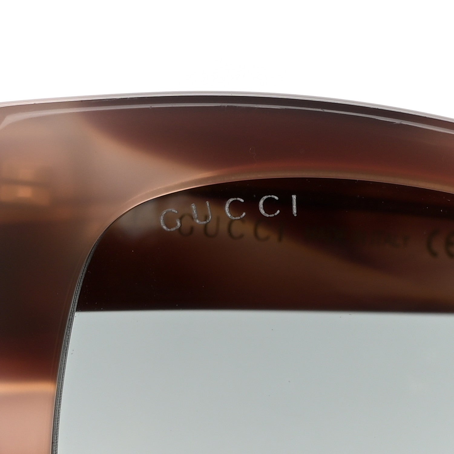 Gucci Acetate Square Frame Sunglasses GG0459S Tortoise Grey 7 of 9
