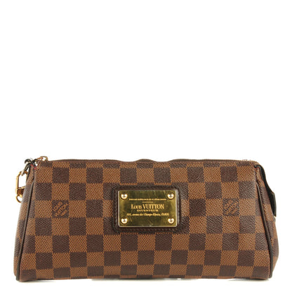 Louis Vuitton Damier Ebene Eva Clutch 1 of 7