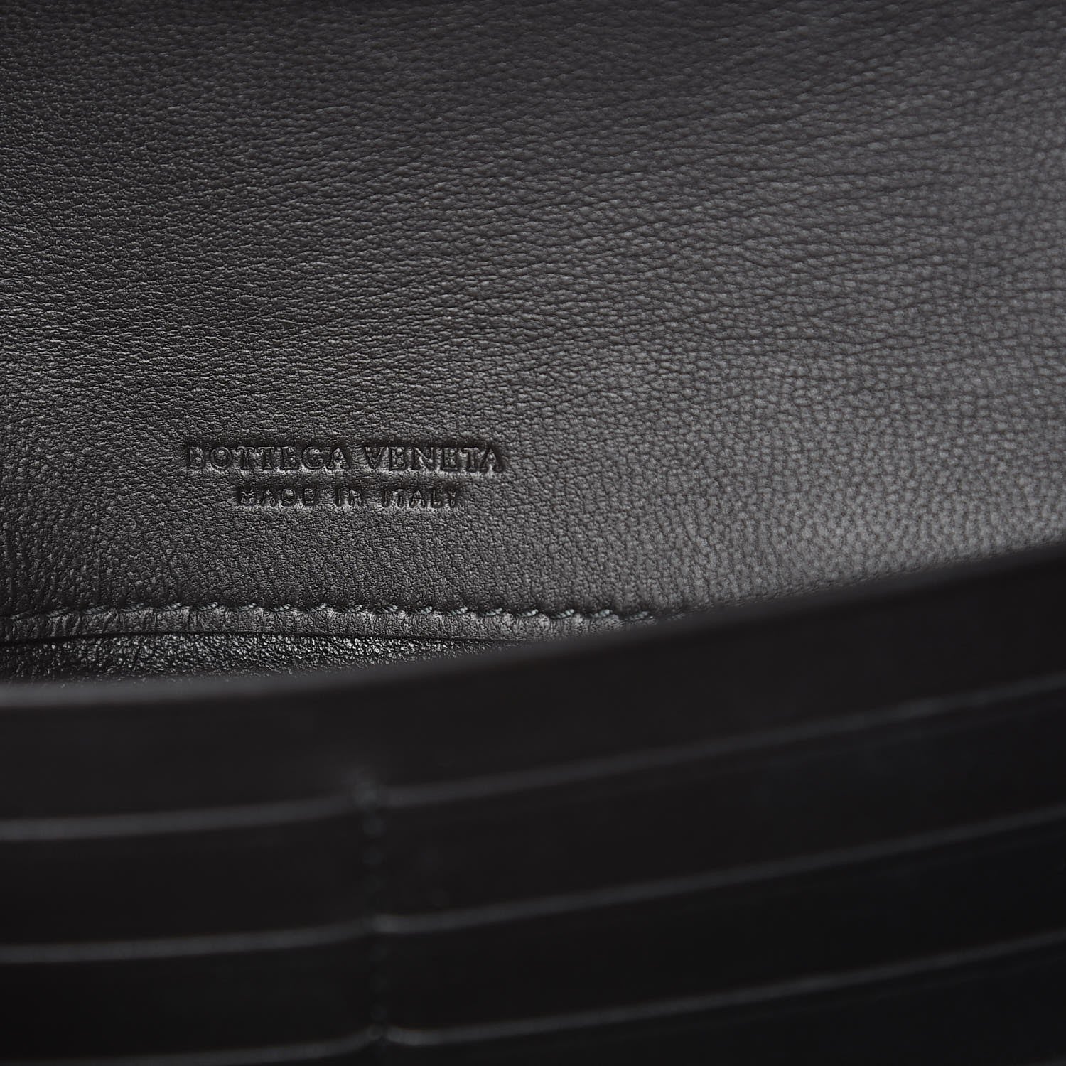 Bottega Veneta Nappa Intrecciato Continental Flap Wallet Black 6 of 9