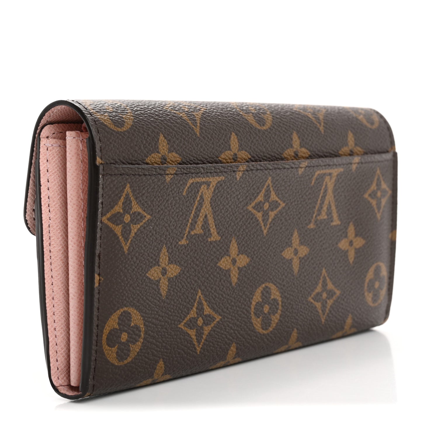 Monogram Sarah Wallet NM Rose Ballerine