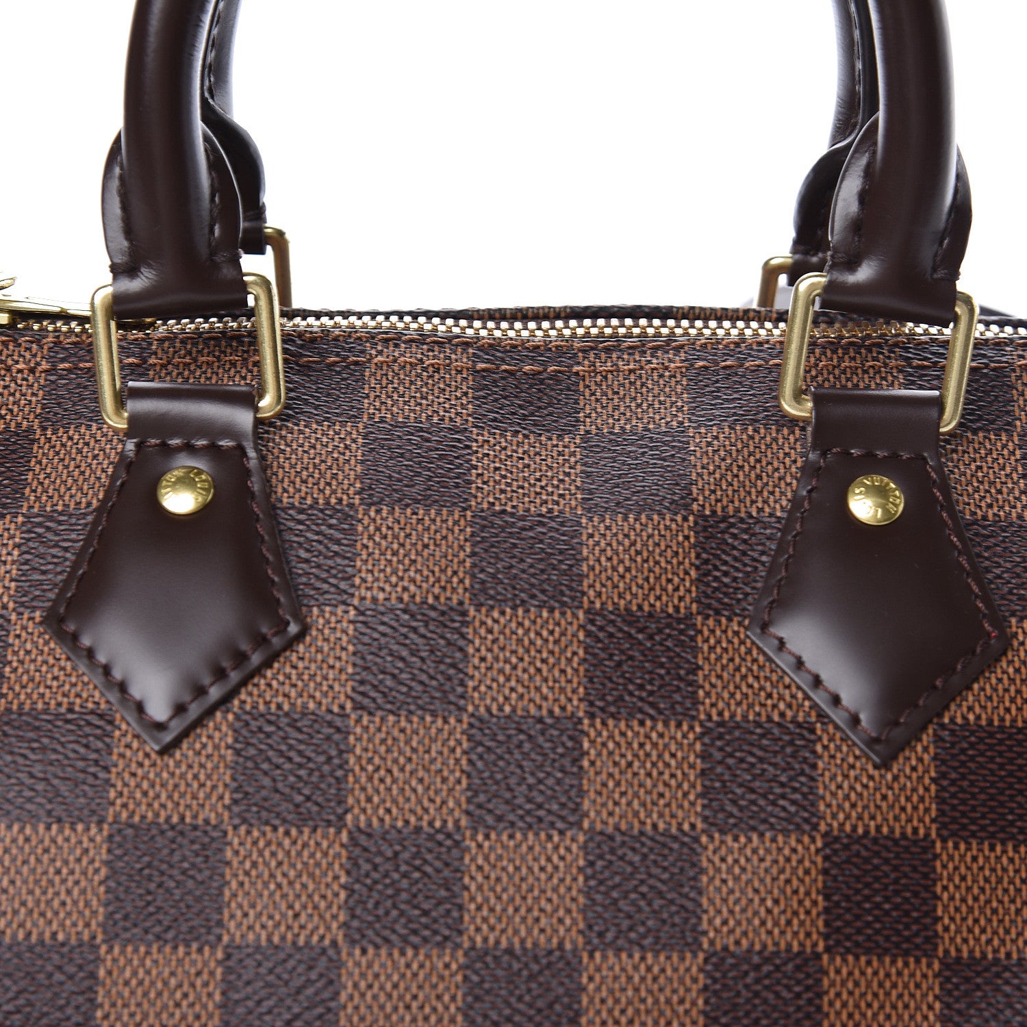 Louis Vuitton Damier Ebene Speedy Bandouliere 25 7 of 10