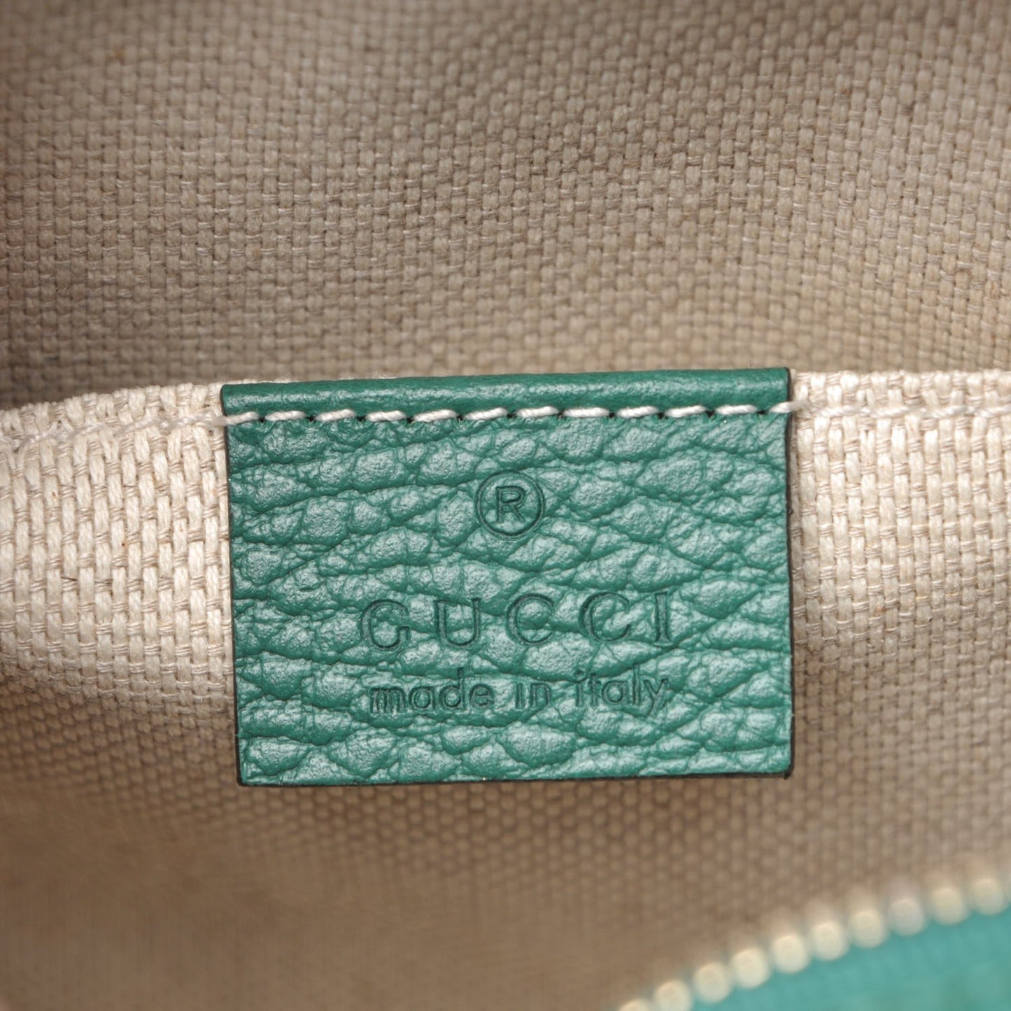 Pebbled Calfskin Small Soho Disco Bag Emerald Green