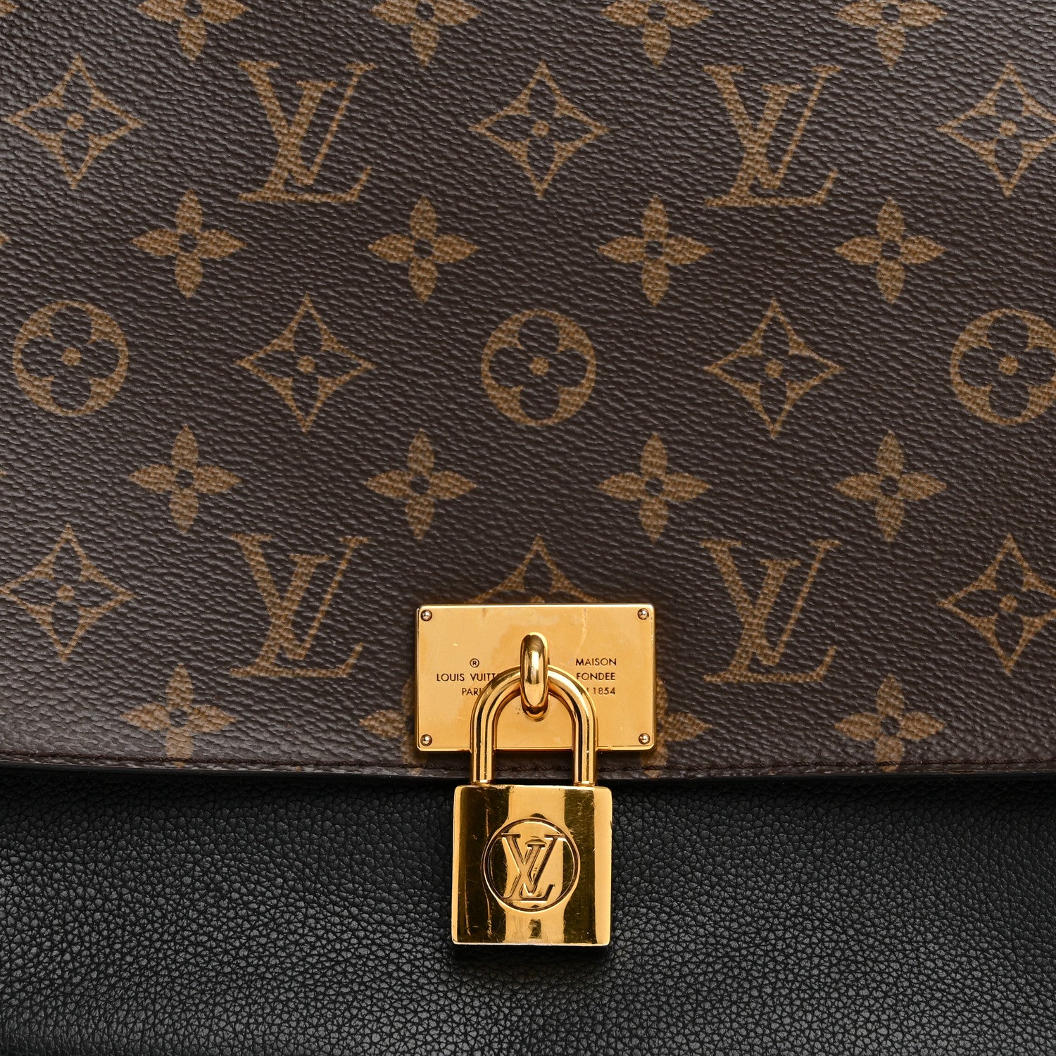 Louis Vuitton Monogram Marignan Black 7 of 10