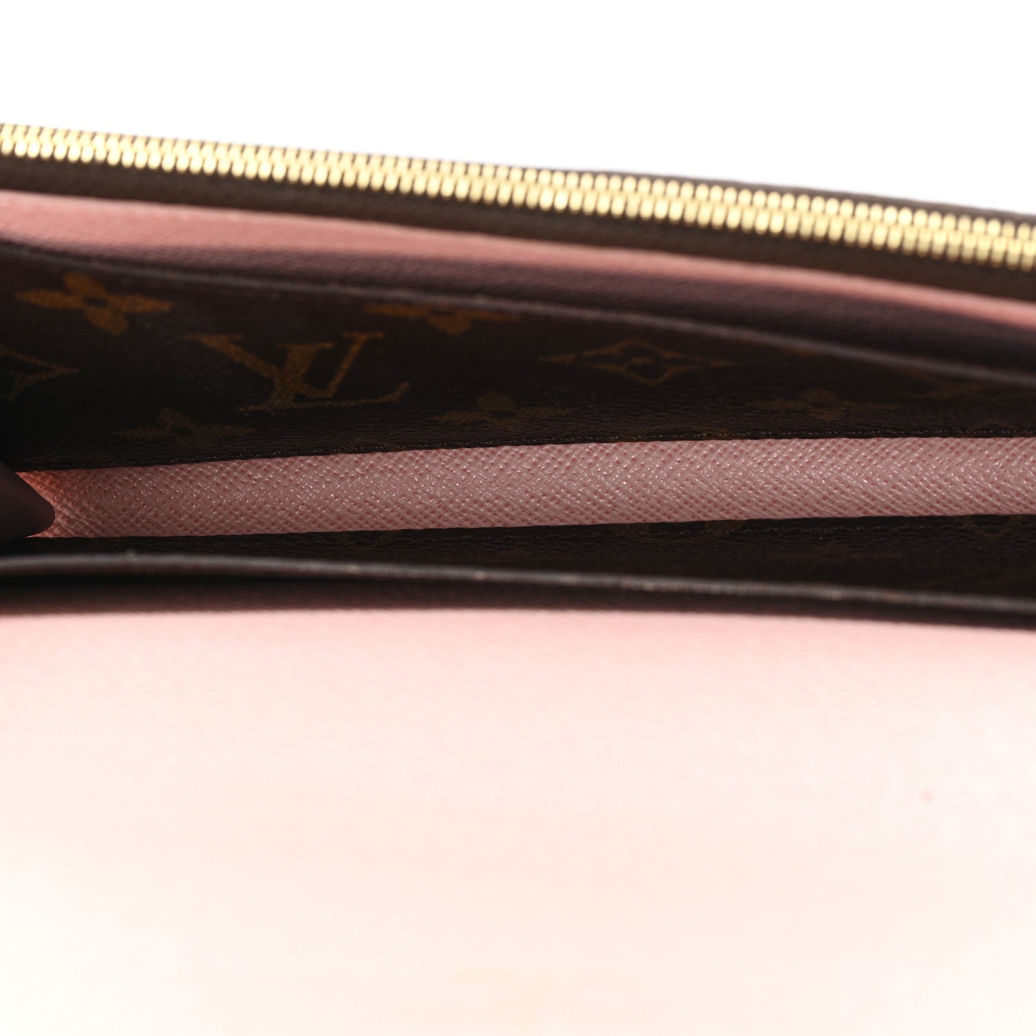 Louis Vuitton Monogram Emilie Wallet Rose Ballerine 5 of 6