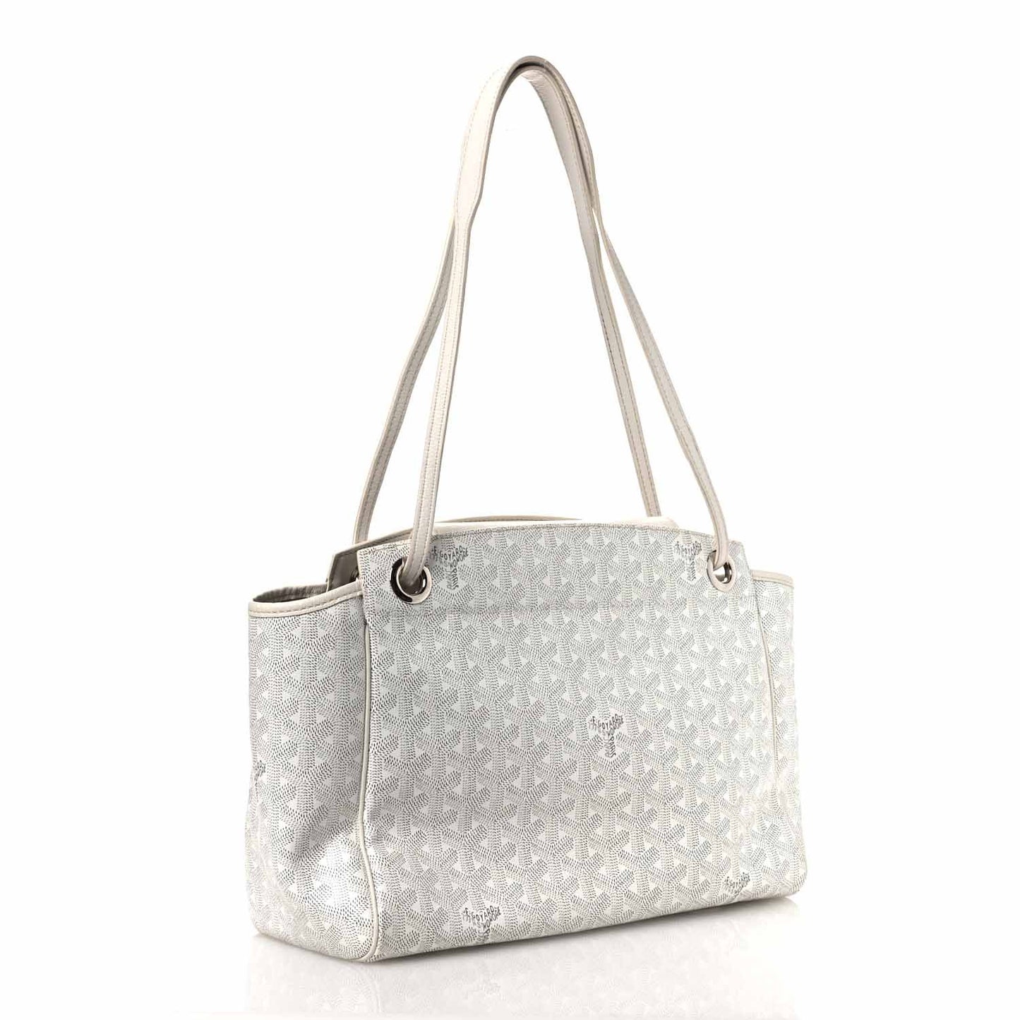 Goyardine Rouette PM White
