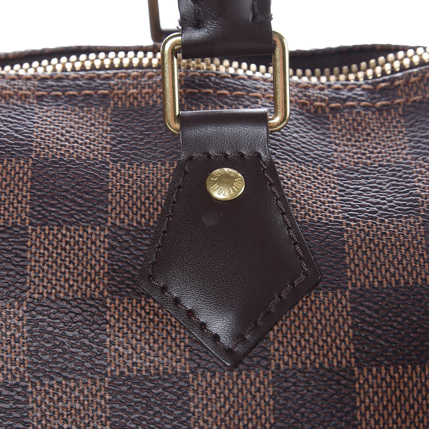 Louis Vuitton Damier Ebene Speedy Bandouliere 25 8 of 10