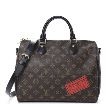 Louis Vuitton Monogram My World Tour Speedy Bandouliere 30 Black 1 of 10
