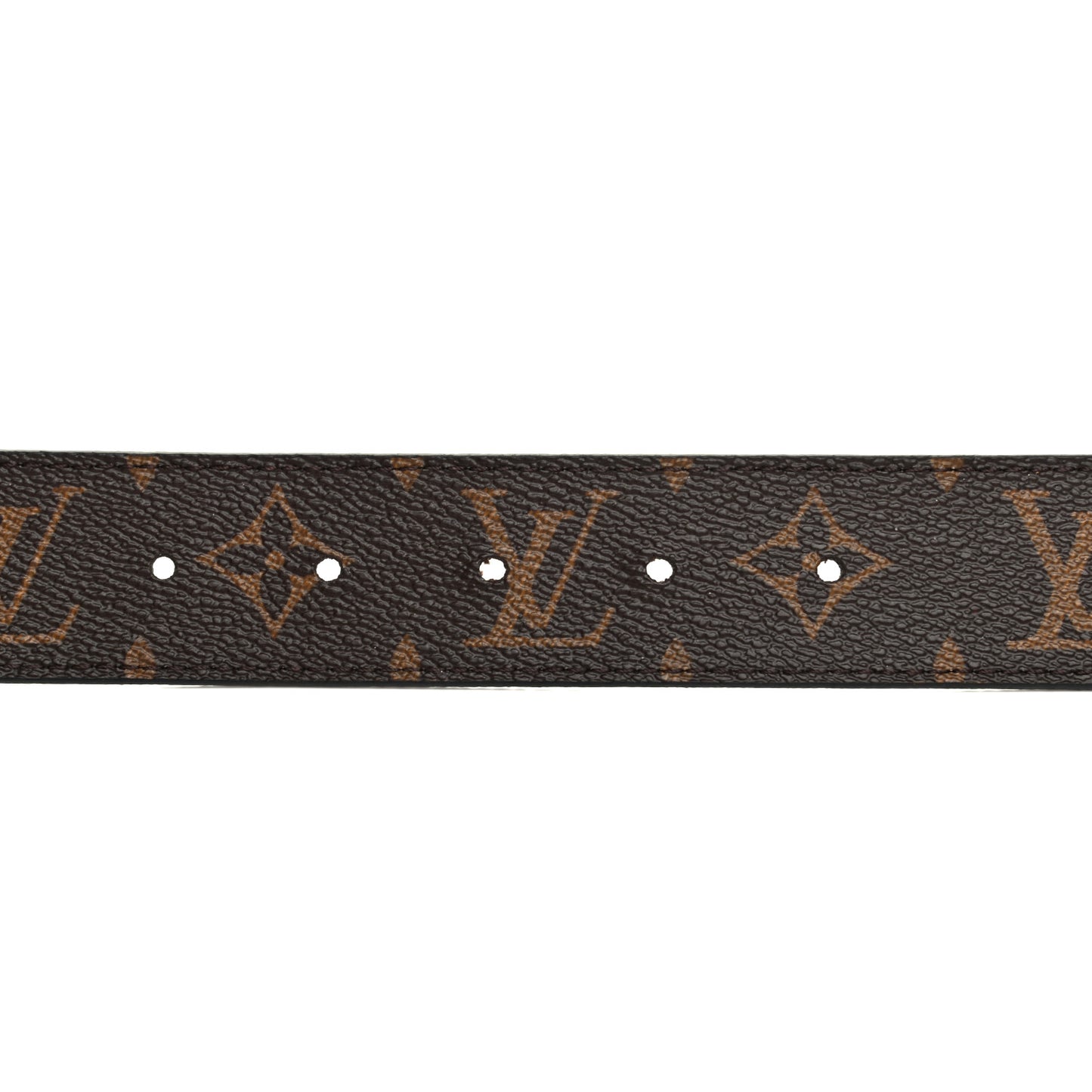 Monogram Epi 35mm LV Circle Reversible Belt 75 30 Black