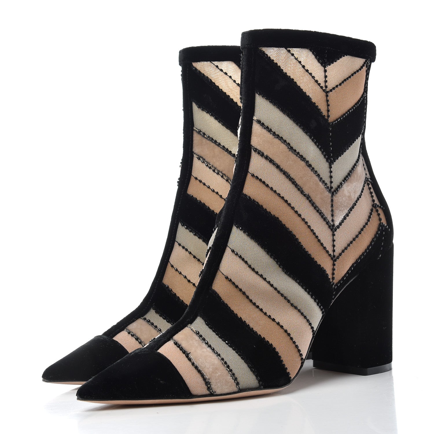 Christian Dior D-Cage Low Boots Boots 37 Pink Grey 5 of 10