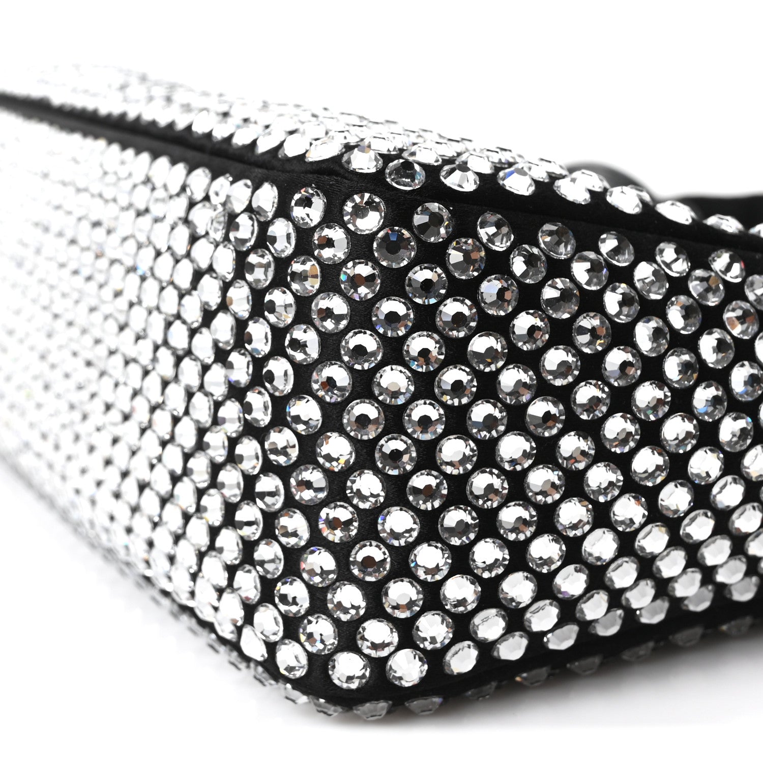 Prada Satin Crystal Mini Re-Edition 2000 Bag Cristal 10 of 10