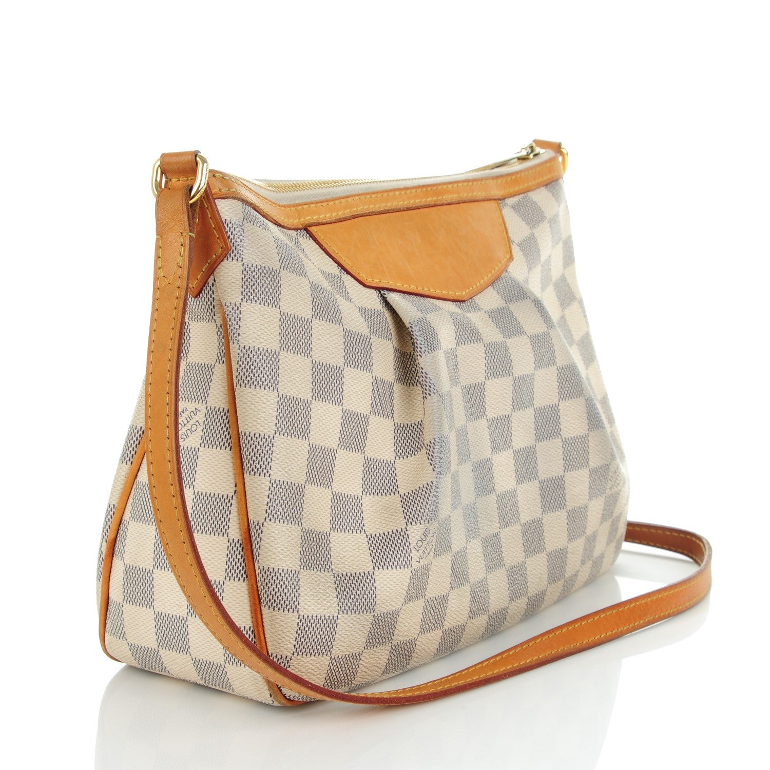 Louis Vuitton Damier Azur Siracusa PM 3 of 11
