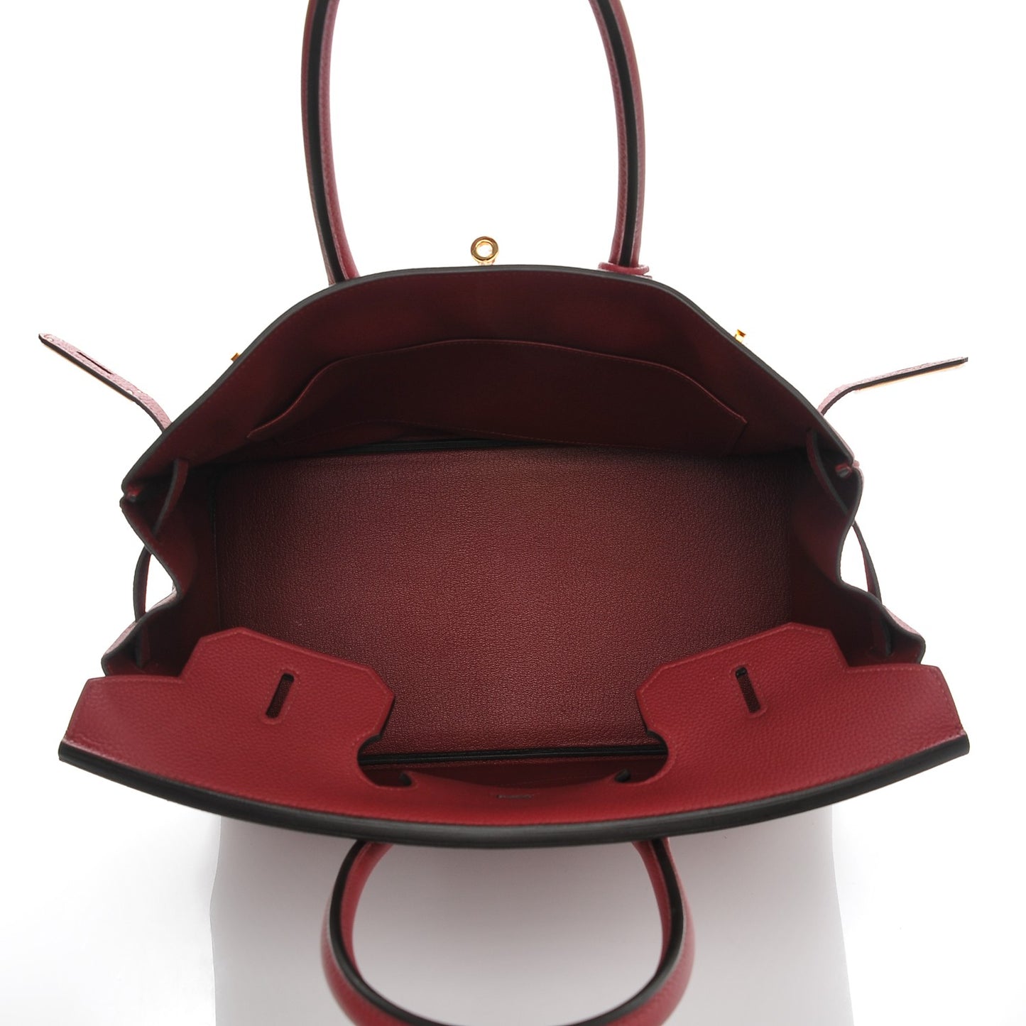 Togo Birkin 35 Rouge Grenat