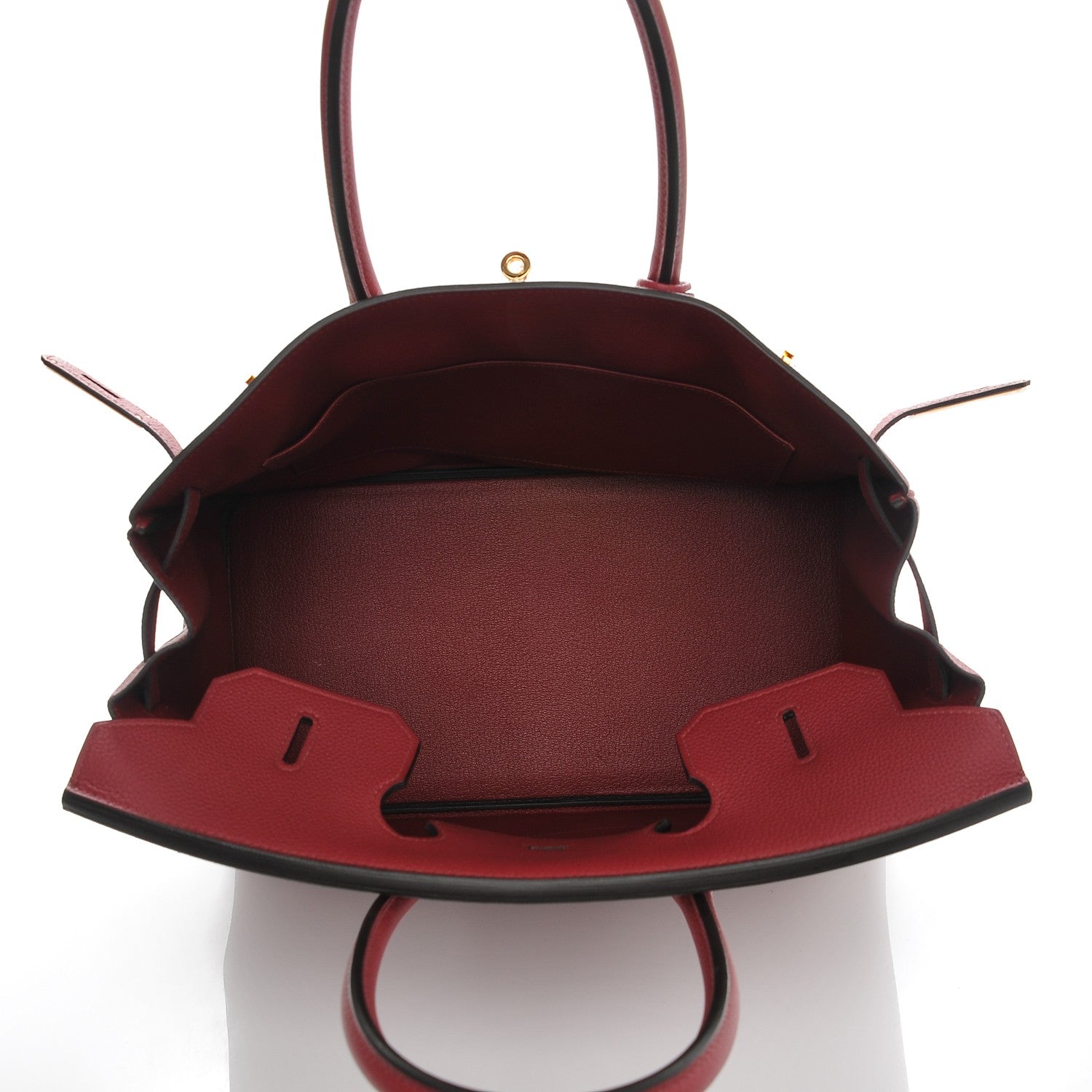 Hermes Togo Birkin 35 Rouge Grenat 32 of 36