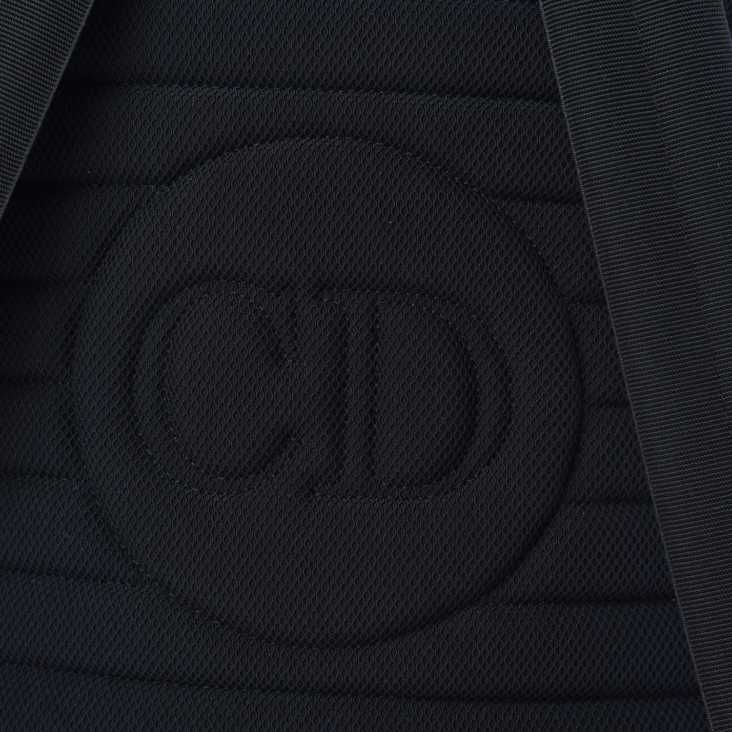 Christian Dior Oblique Calfskin Rider Backpack Beige Black 8 of 8