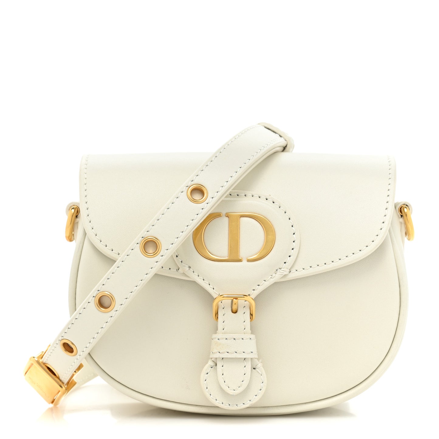 Box Calfskin Micro Bobby Bag Latte