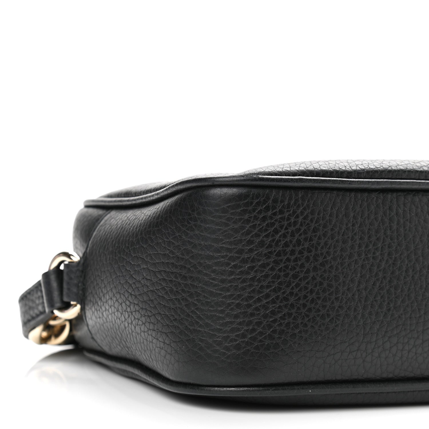 Gucci Pebbled Calfskin Small Soho Disco Bag Black 9 of 11