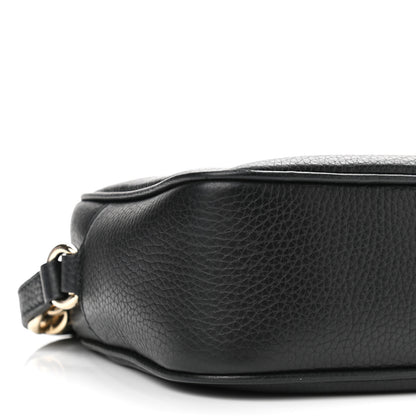Gucci Pebbled Calfskin Small Soho Disco Bag Black 9 of 11
