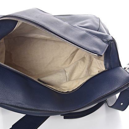 Loewe Calfskin Large Puzzle Bag Deep Blue 5 of 10