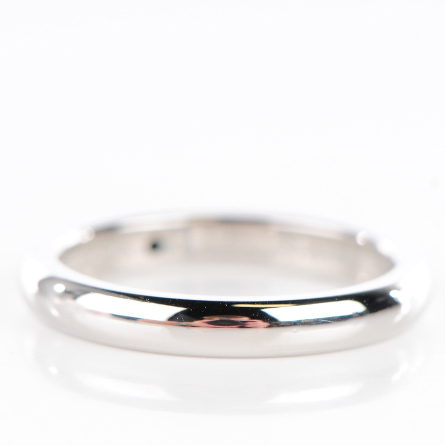 Tiffany Platinum Diamond Elsa Peretti Band Ring 5.5 3 of 6