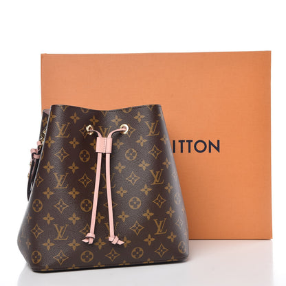 Louis Vuitton Monogram Neonoe MM Rose Poudre 9 of 9