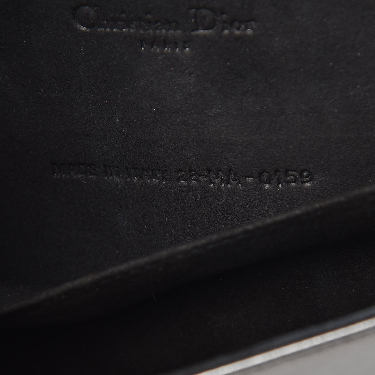 Christian Dior Metallic Calfskin Cannage Lady Dior Convertible Clutch Gunmetal 11 of 14