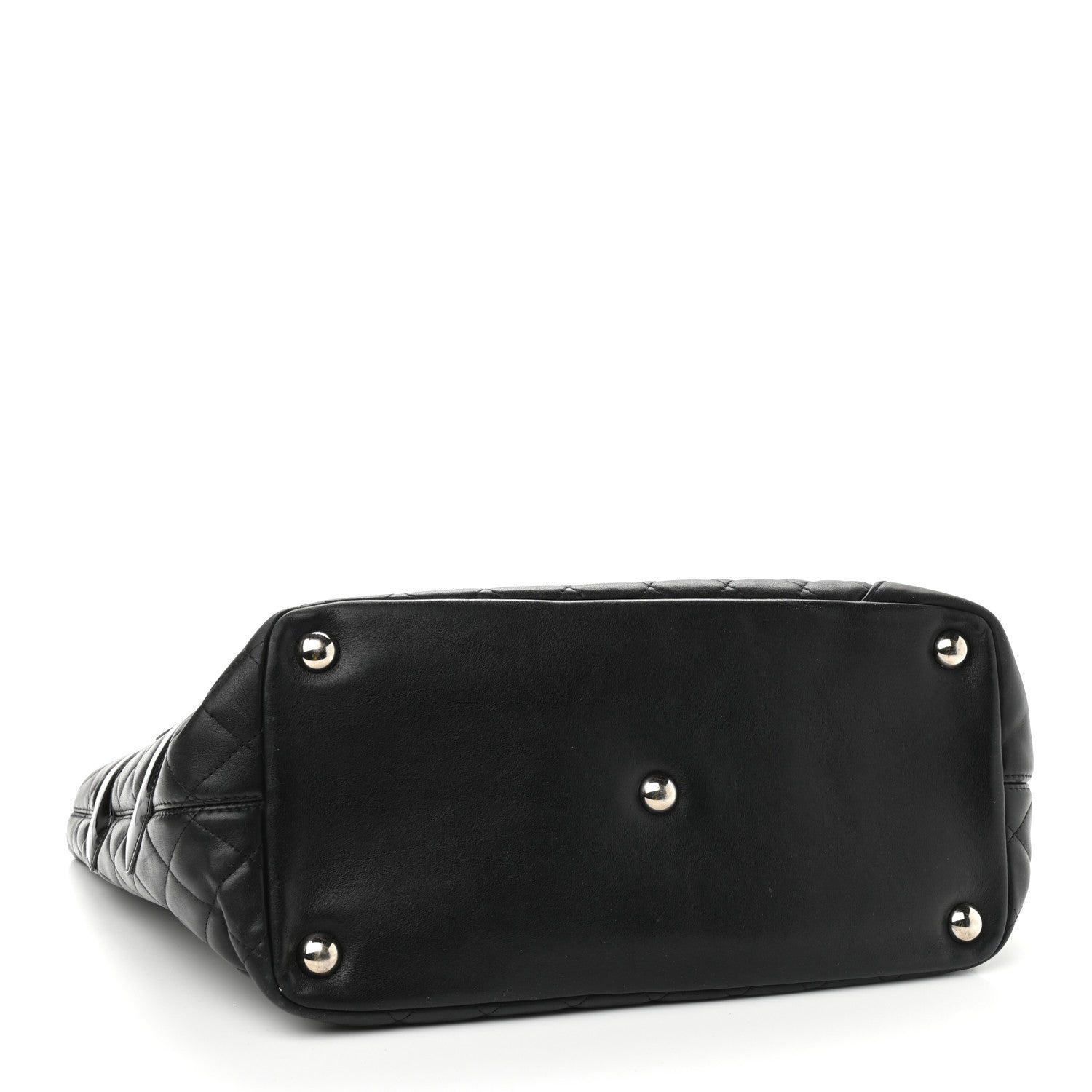 Chanel Calfskin Quilted Large Cambon Tote Black 4 of 12