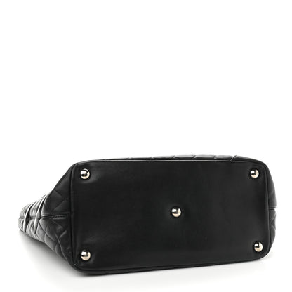 Chanel Calfskin Quilted Large Cambon Tote Black 4 of 12