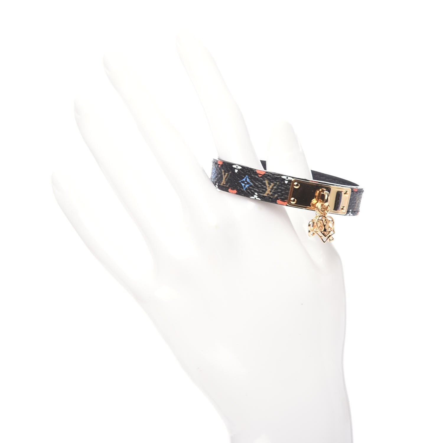 Louis Vuitton Game On Bracelet 17 Black 2 of 6