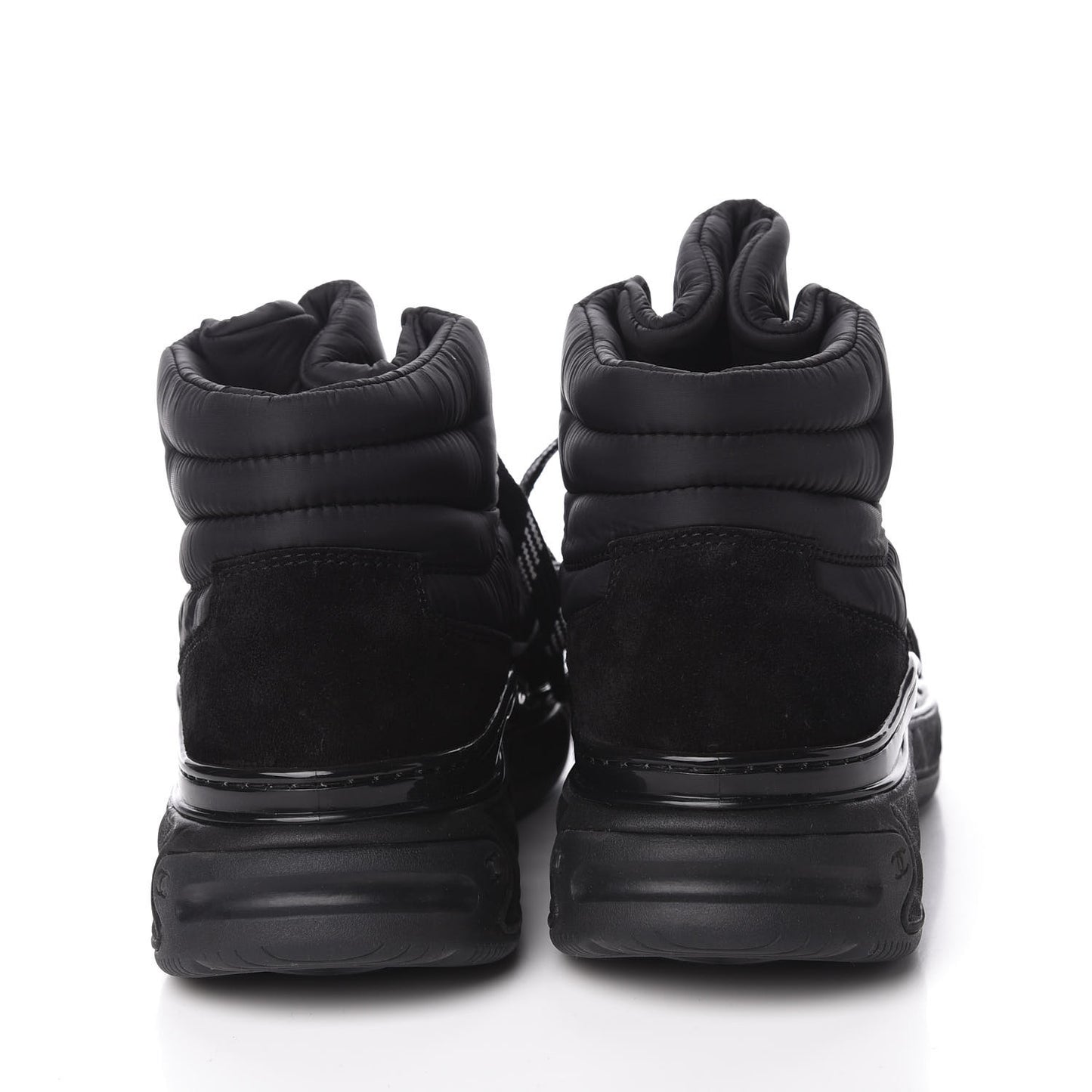 Fabric Suede Womens CC Sneakers 36.5 Black
