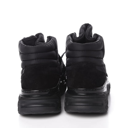 Chanel Fabric Suede Womens CC Sneakers 36.5 Black 7 of 10