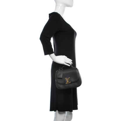 Louis Vuitton Grained Calfskin Vivienne NM Black 3 of 9
