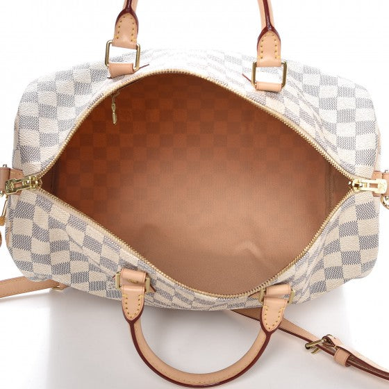 Louis Vuitton Damier Azur Speedy Bandouliere 35 5 of 14