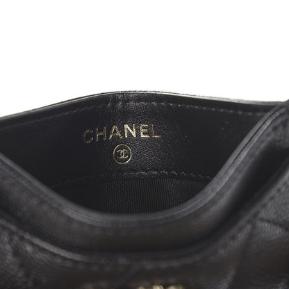 Chanel Caviar Quilted French New Wave Card Holder Black 6 of 8