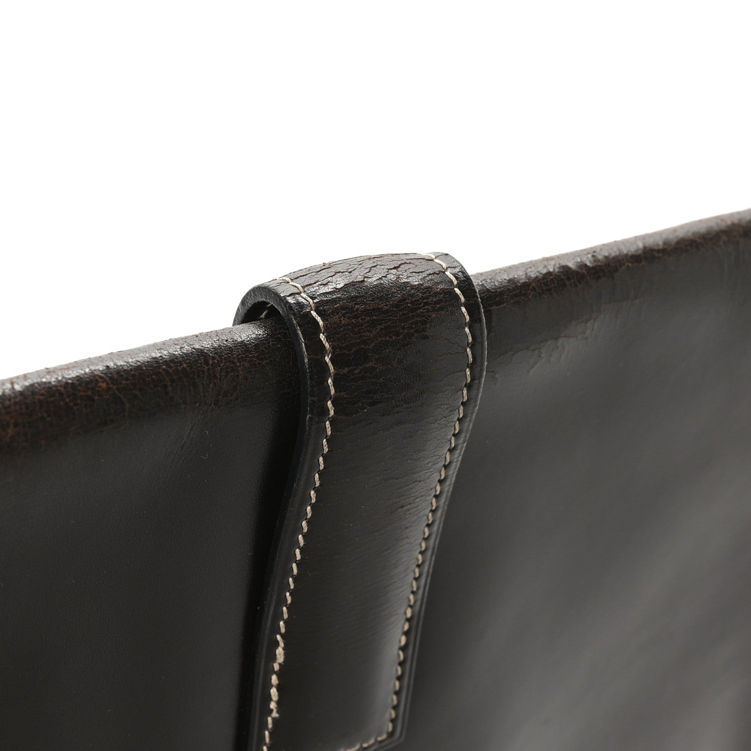 Hermes Box Jige GM Clutch Chocolate 10 of 10