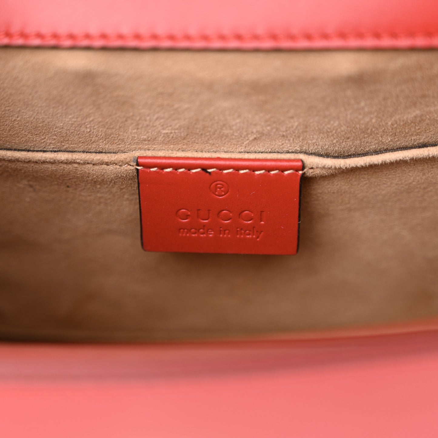 Calfskin Mini Sylvie Top Handle Bag Hibiscus Red