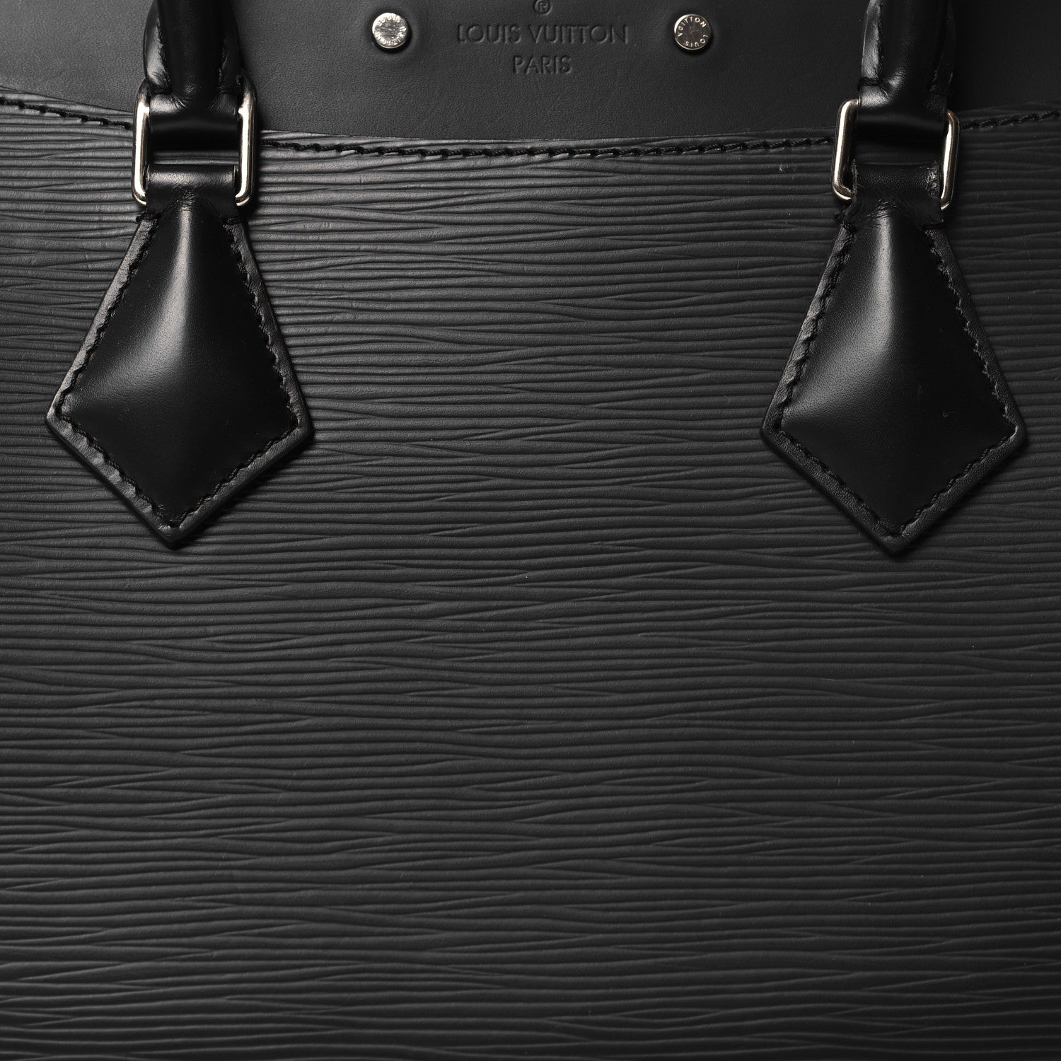 Louis Vuitton Epi Soufflot MM Black 7 of 9