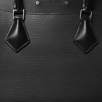 Louis Vuitton Epi Soufflot MM Black 7 of 9