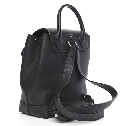 Louis Vuitton Calfskin Lockme Backpack Black 2 of 10