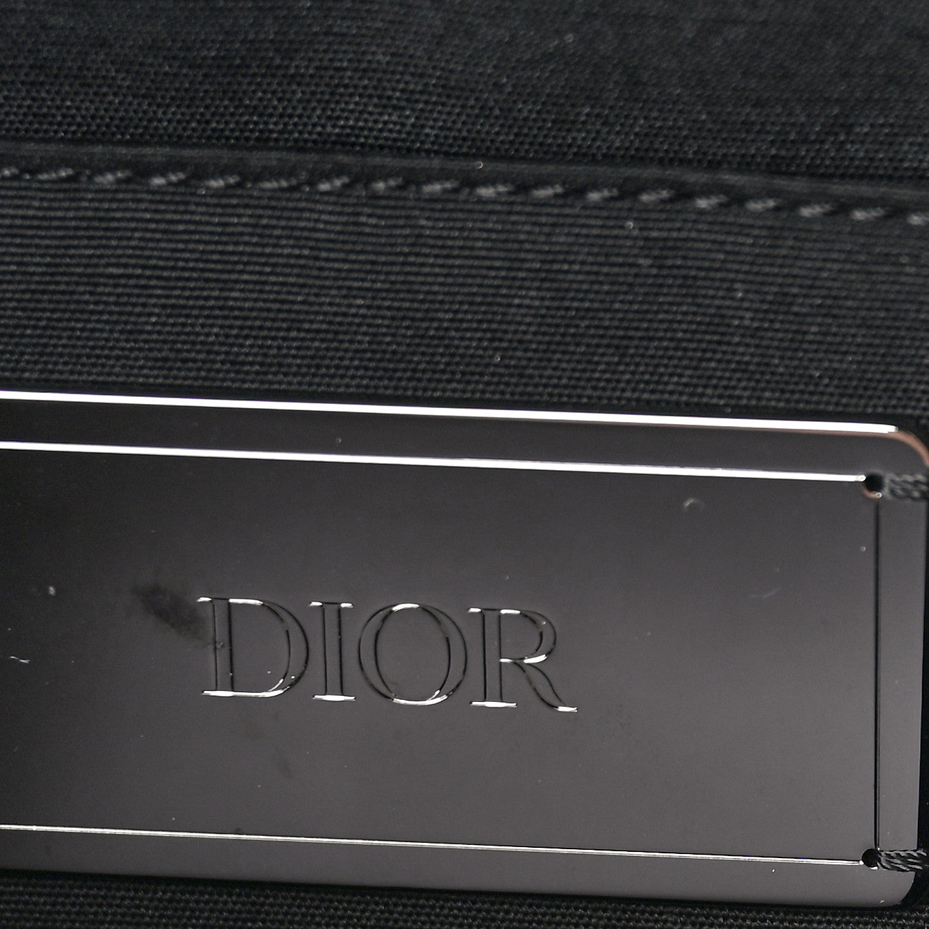 Christian Dior Oblique Velvet Calfskin Backpack Navy 6 of 11