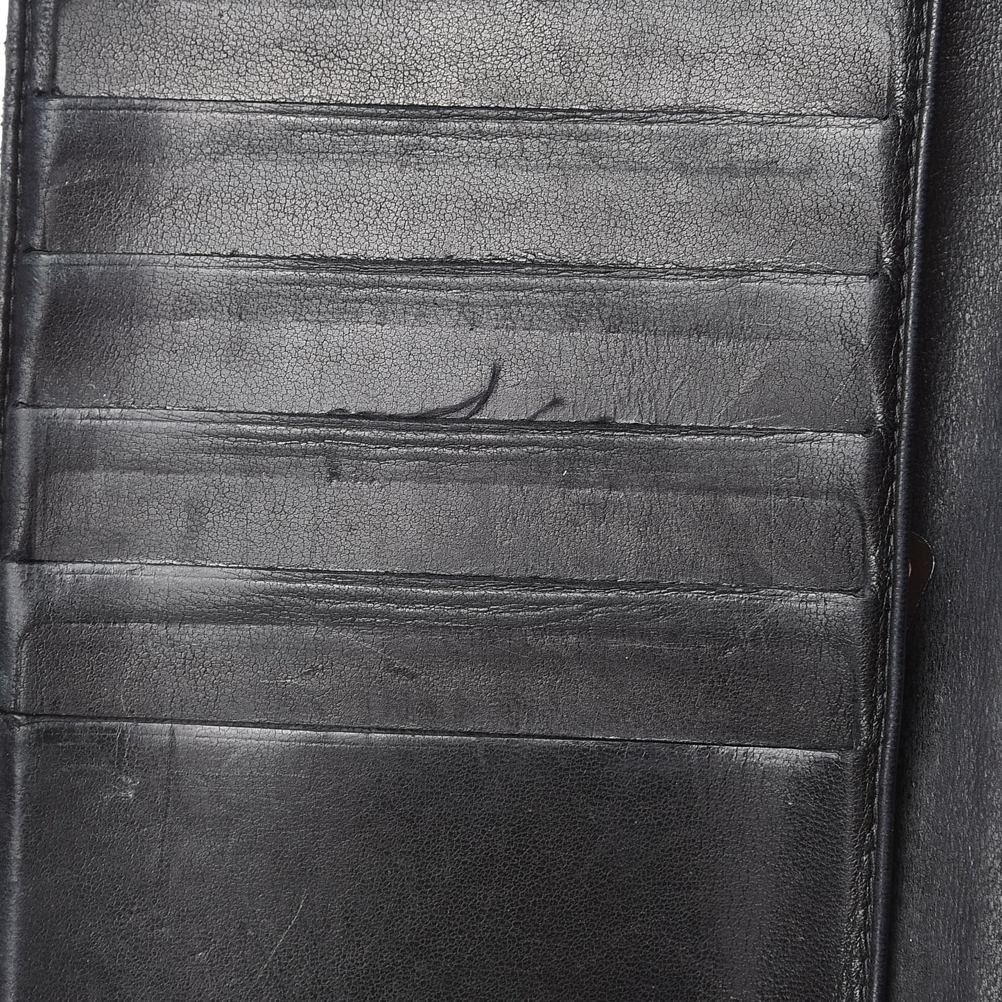 Caviar Timeless CC French Wallet Black