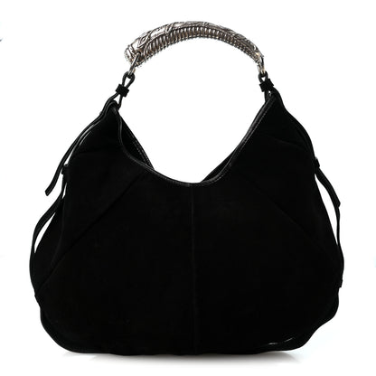 Saint Laurent Suede Medium Mombasa Black 1 of 12