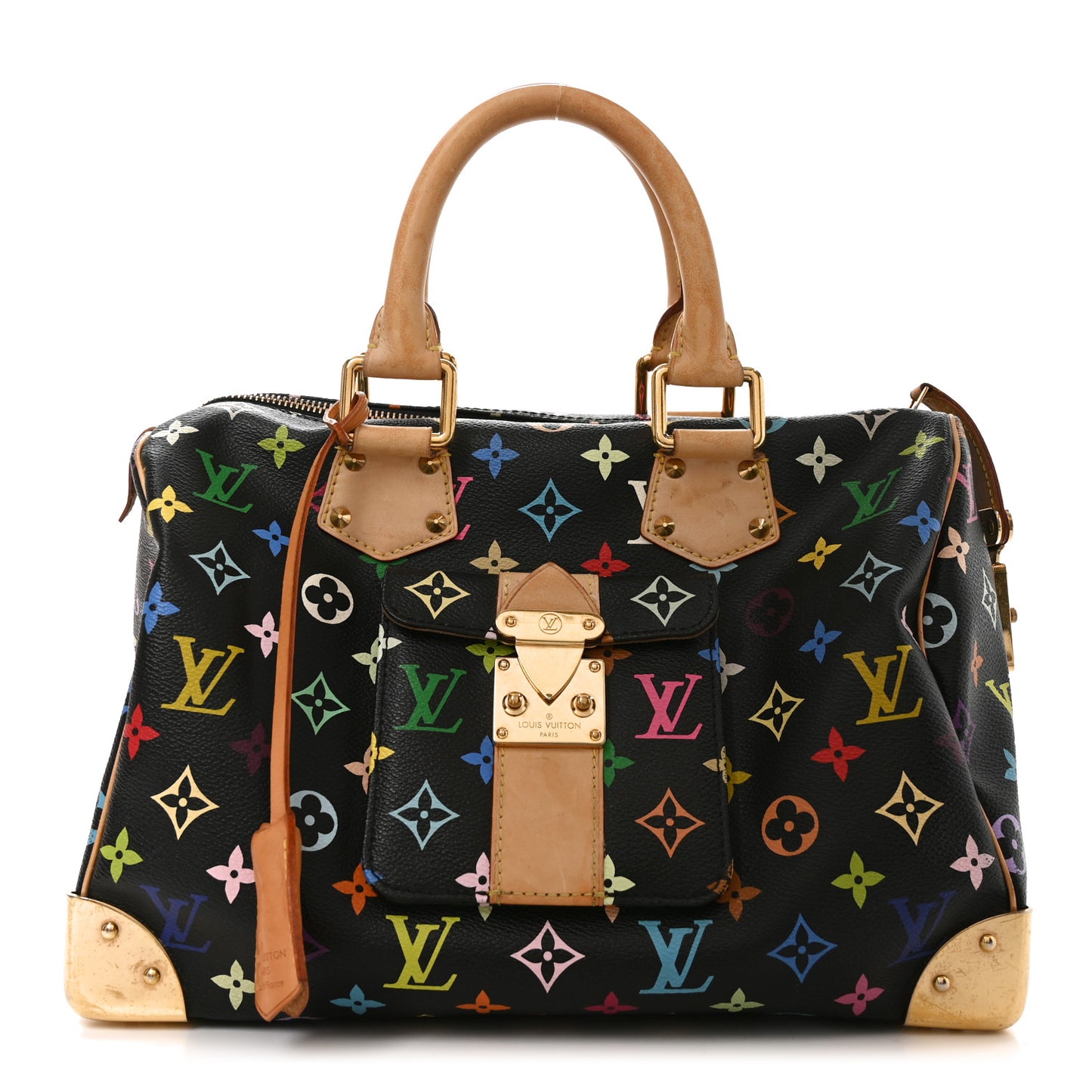 Monogram Multicolor Speedy 30 Black