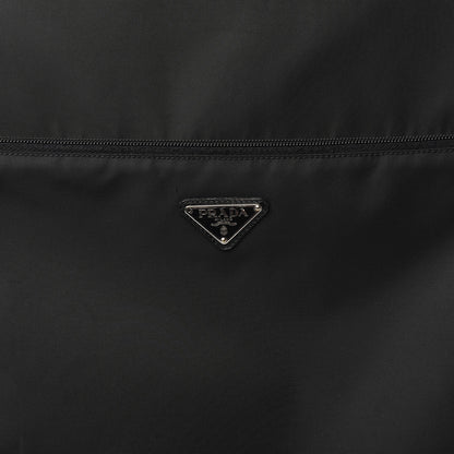 Prada Tessuto Nylon Saffiano Trolley Luggage Black 8 of 10