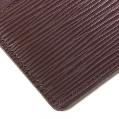 Louis Vuitton Epi Card Holder Moka 6 of 6