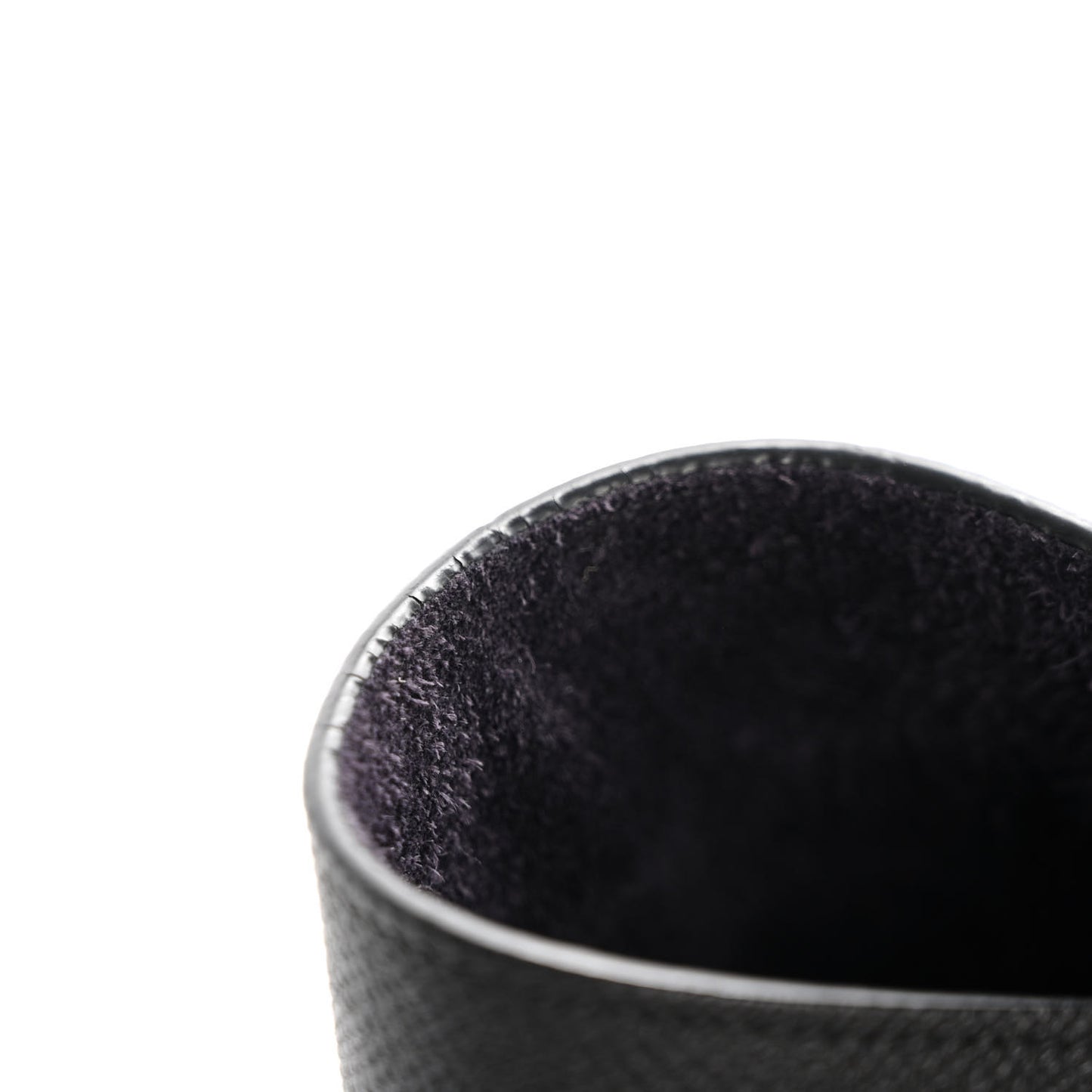 Grained Calfskin Mini Belt Bag Black