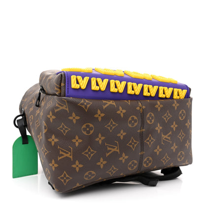 Louis Vuitton Monogram LV Rubber Discovery Backpack Multicolor 4 of 10